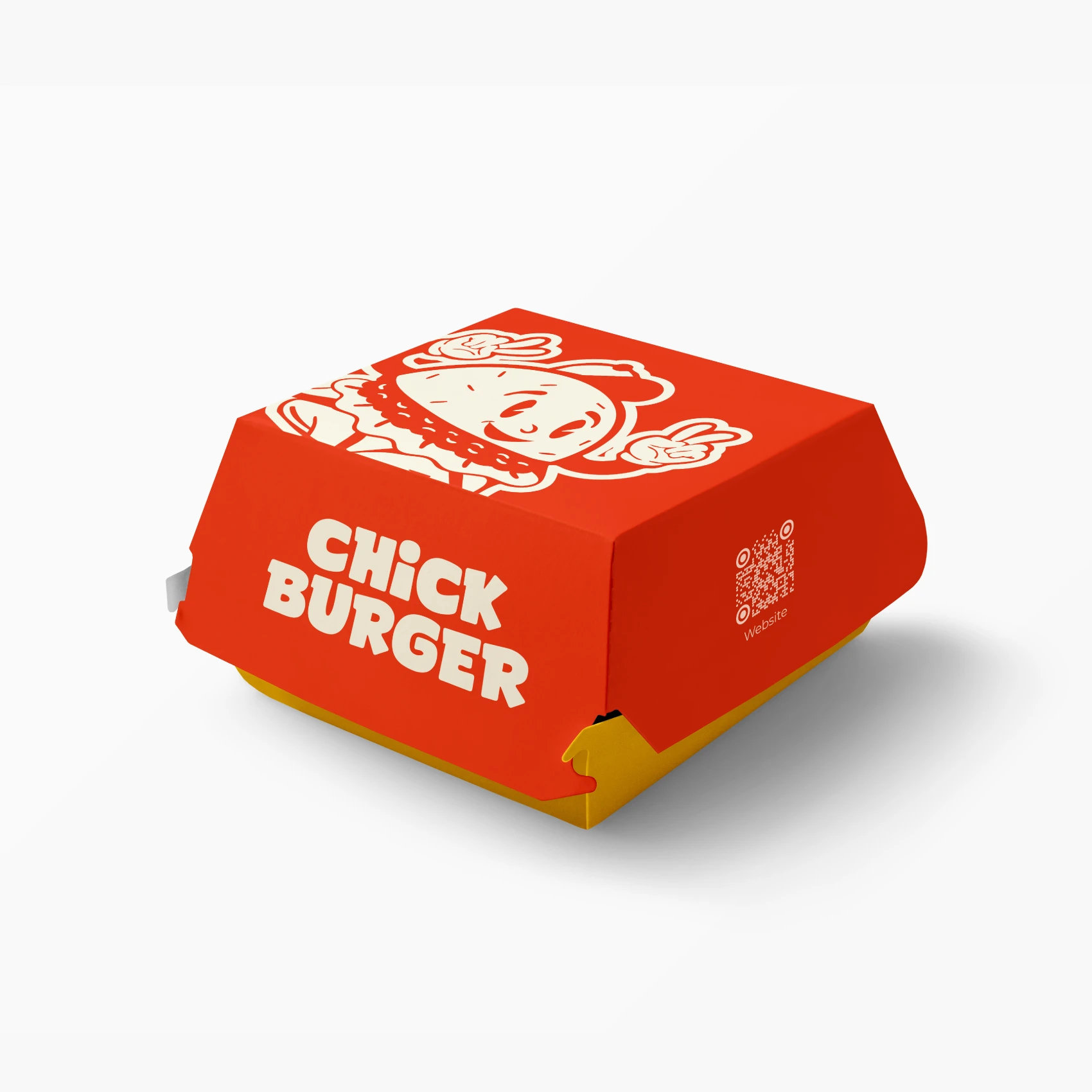 Wholesale Paper Burger Box with Logo