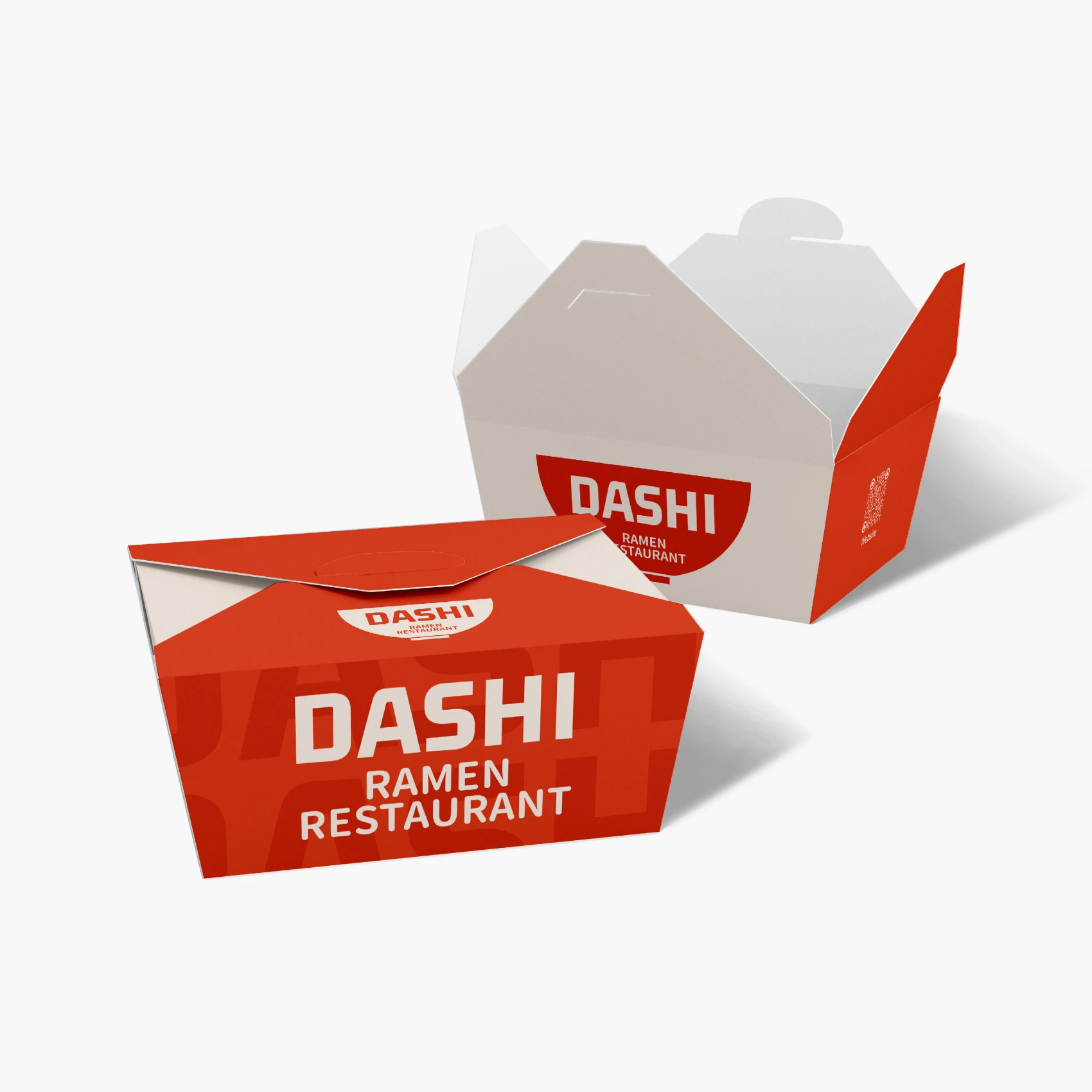 Printed Paper Box for Fries