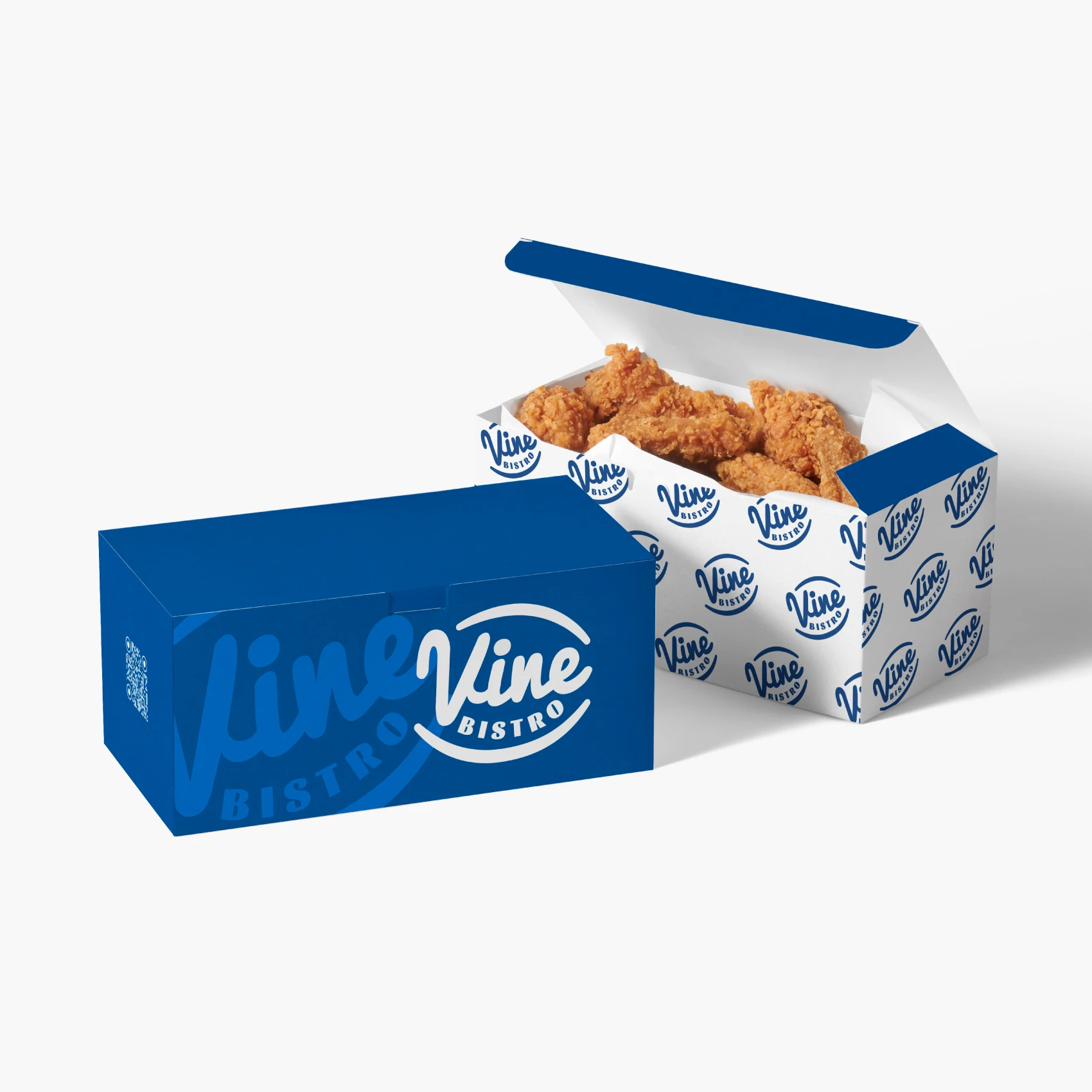 Leak-Proof Paper Chicken Box with Logo
