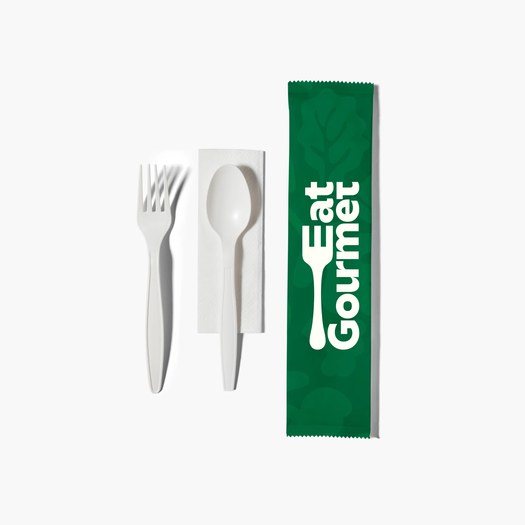 Custom Cutlery Set (Fork, Spoon, Napkin)