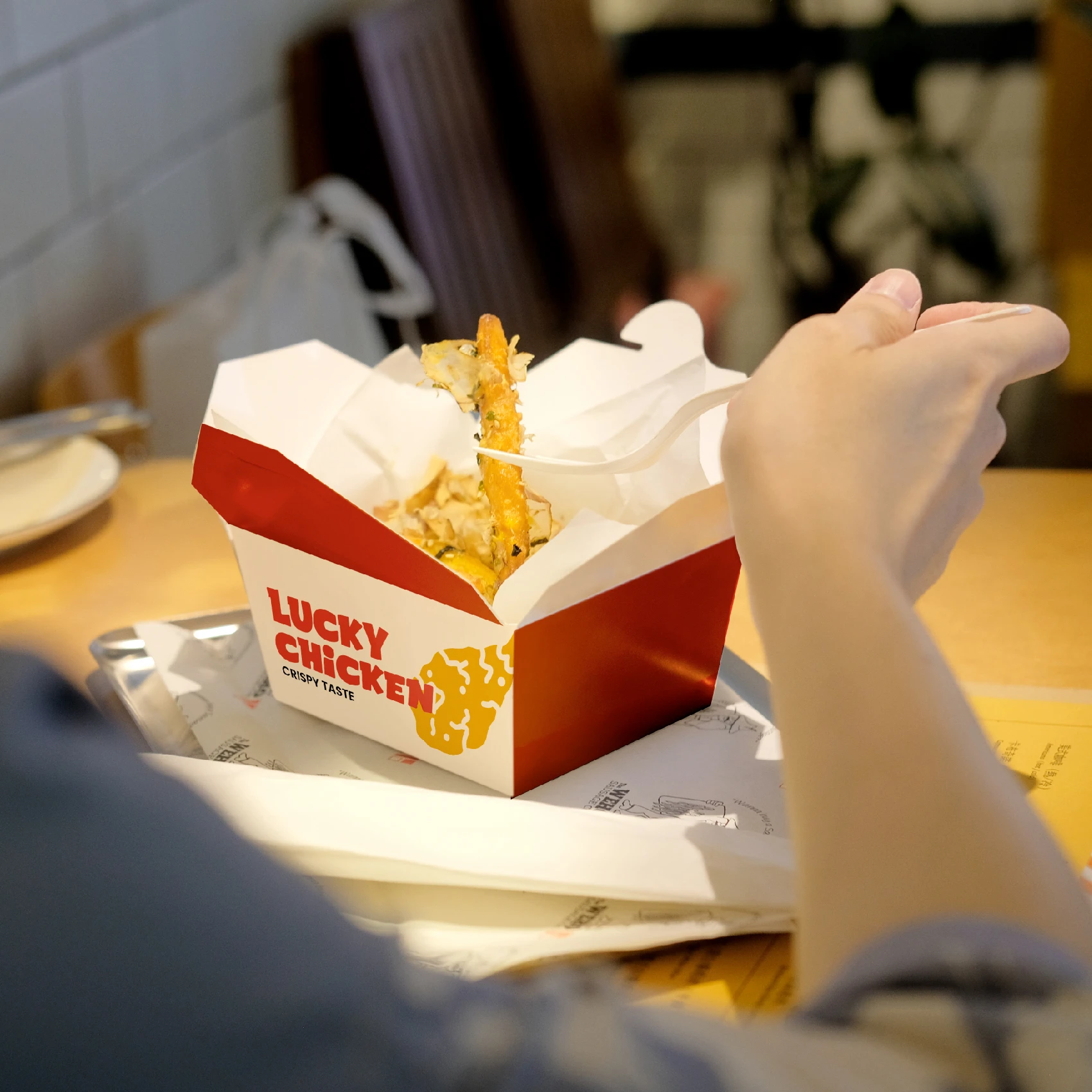 Oil-Resistant Paper Box