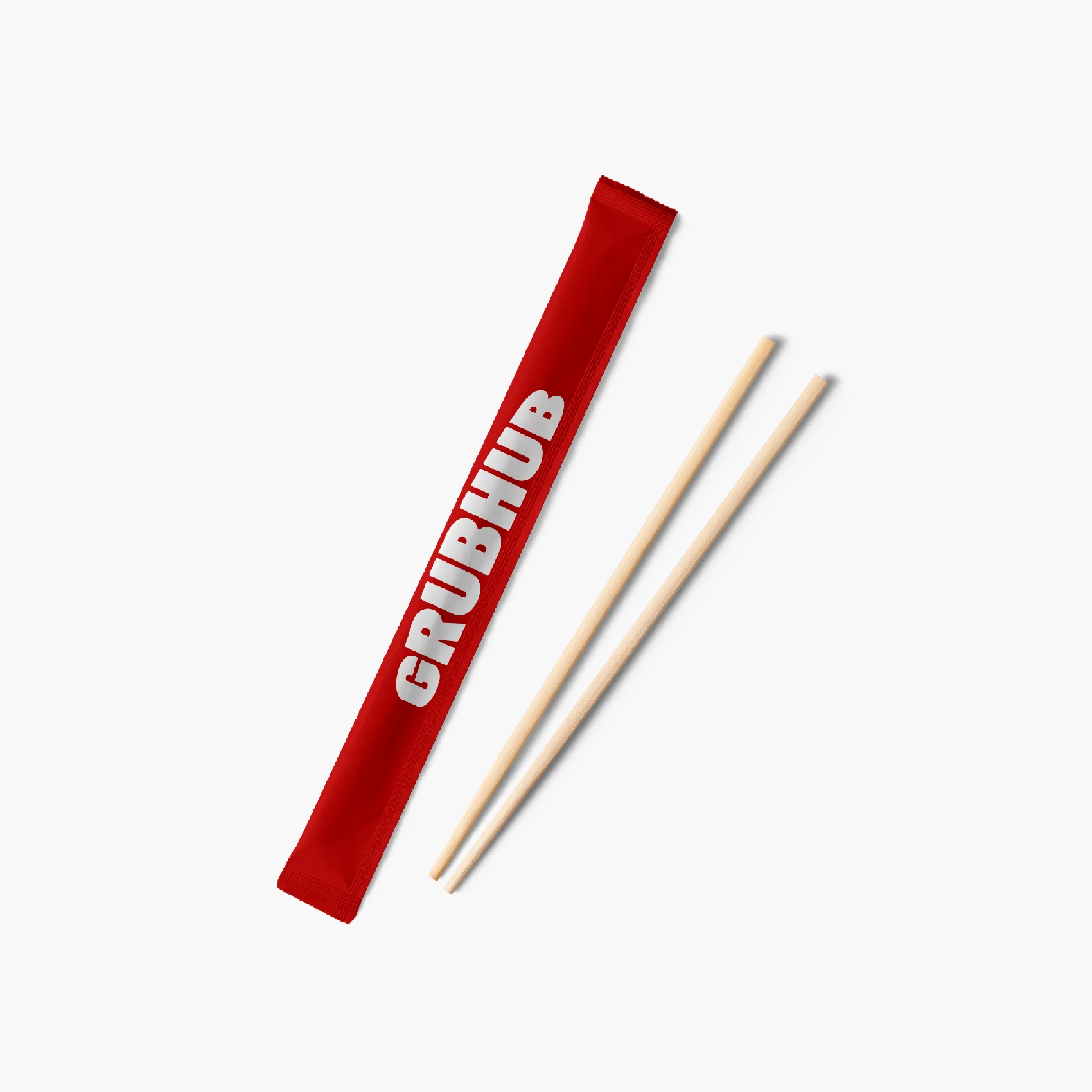 Chopsticks with Tamper-Evident Paper Wrapper