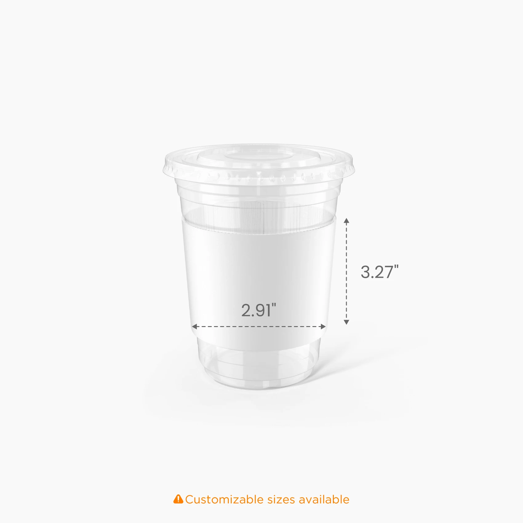 Corrugated Cup Sleeve Size