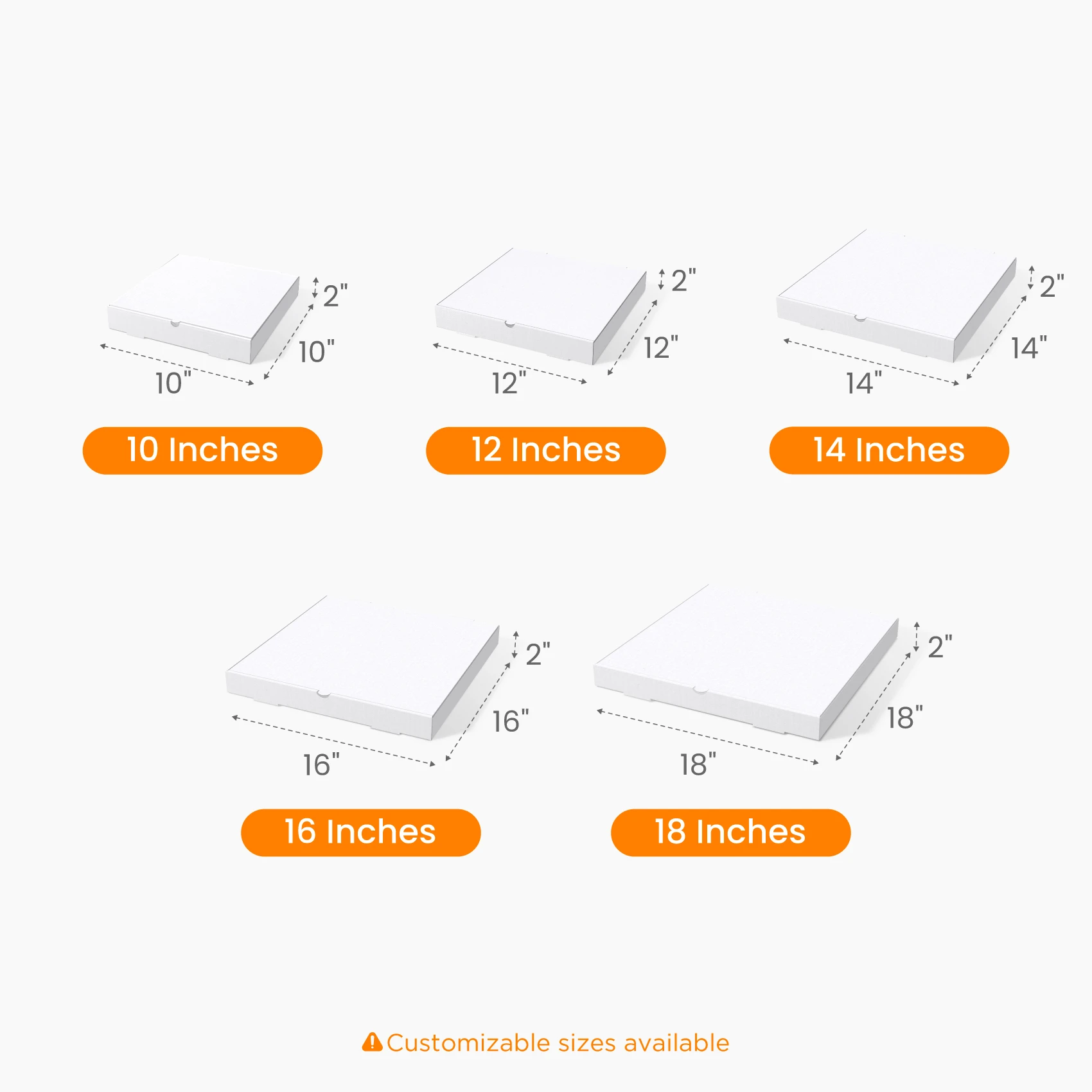 Pizza Box Size