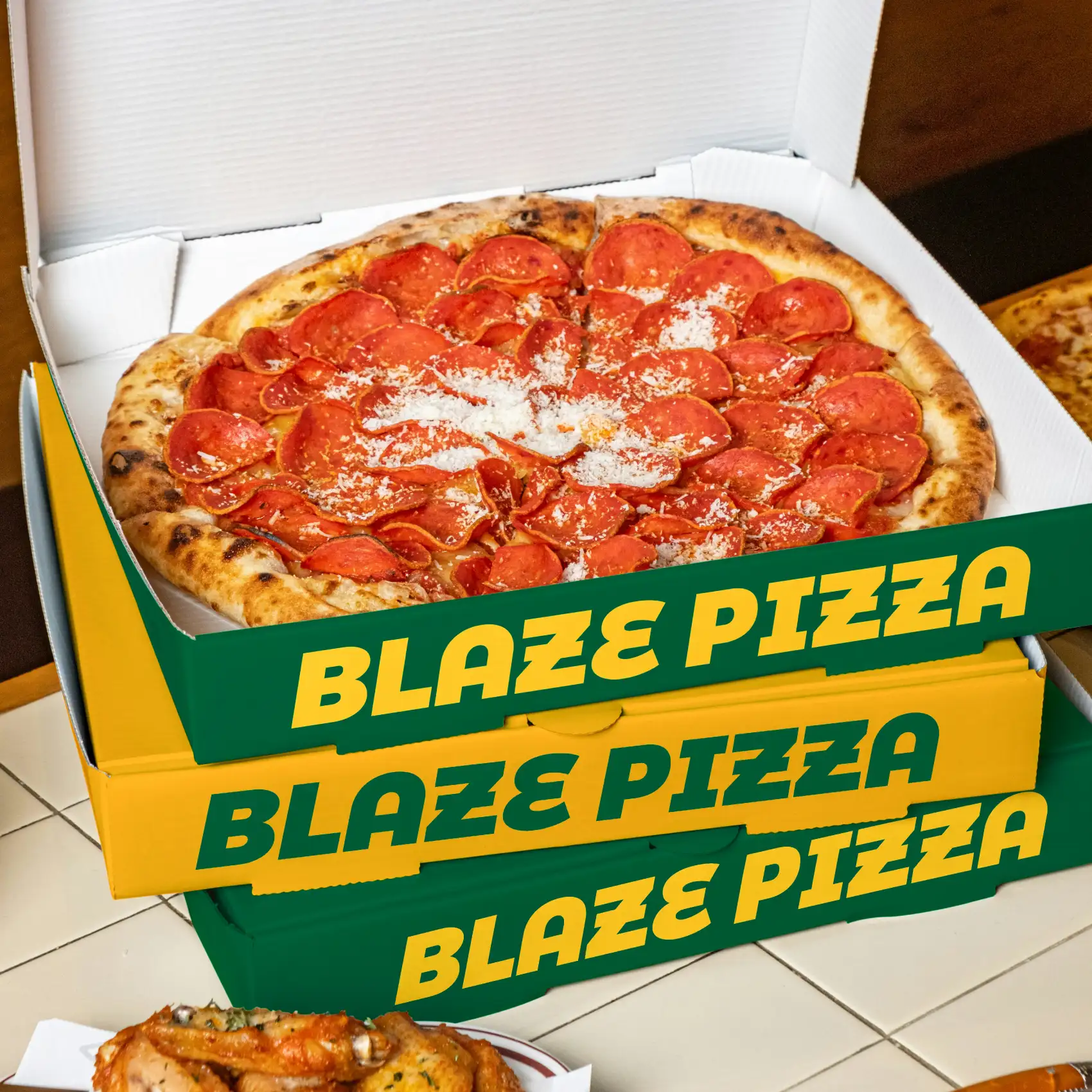 Greaseproof Custom Pizza Box