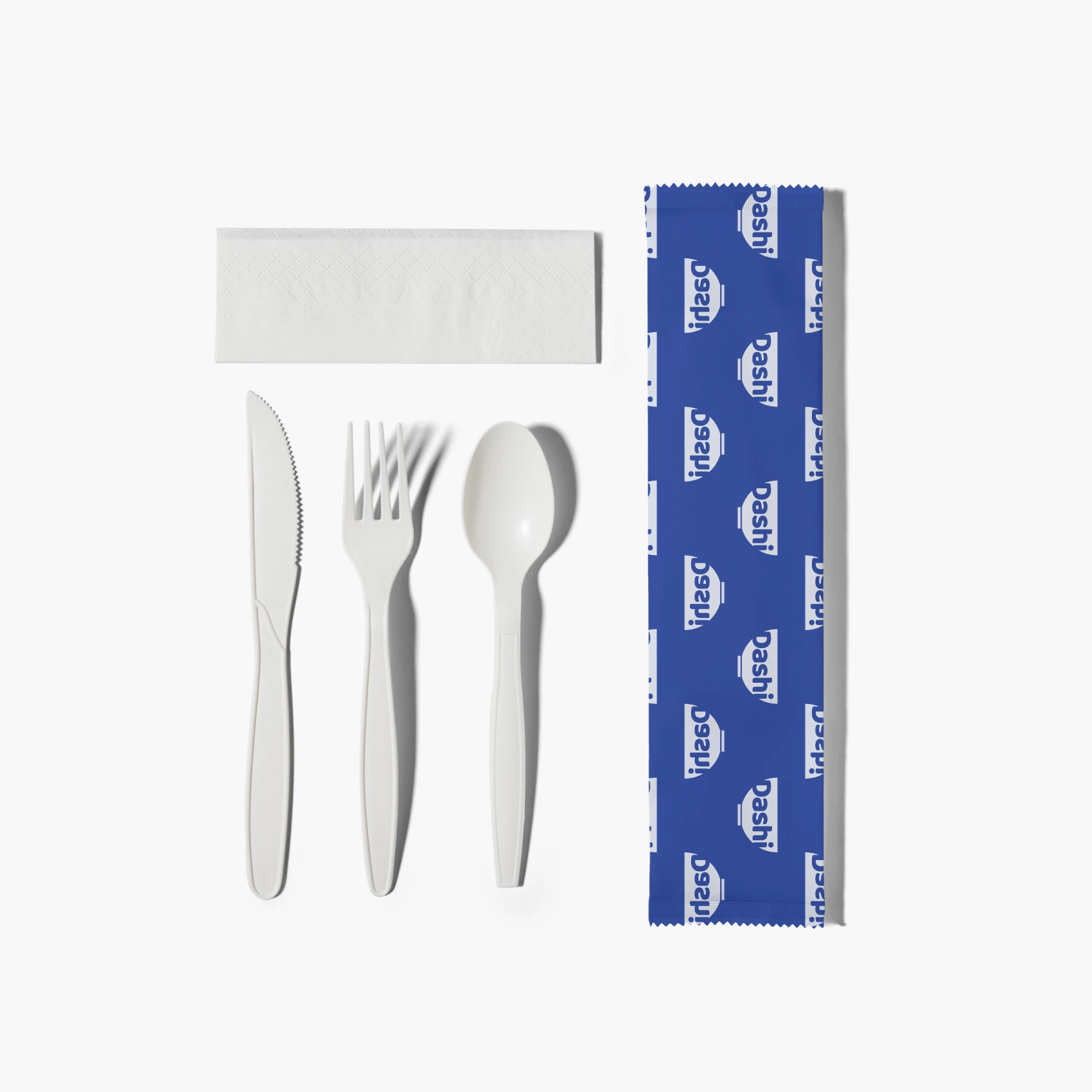 Custom Cutlery Set (Spoon, Fork, Knife, Napkin) Wholesale