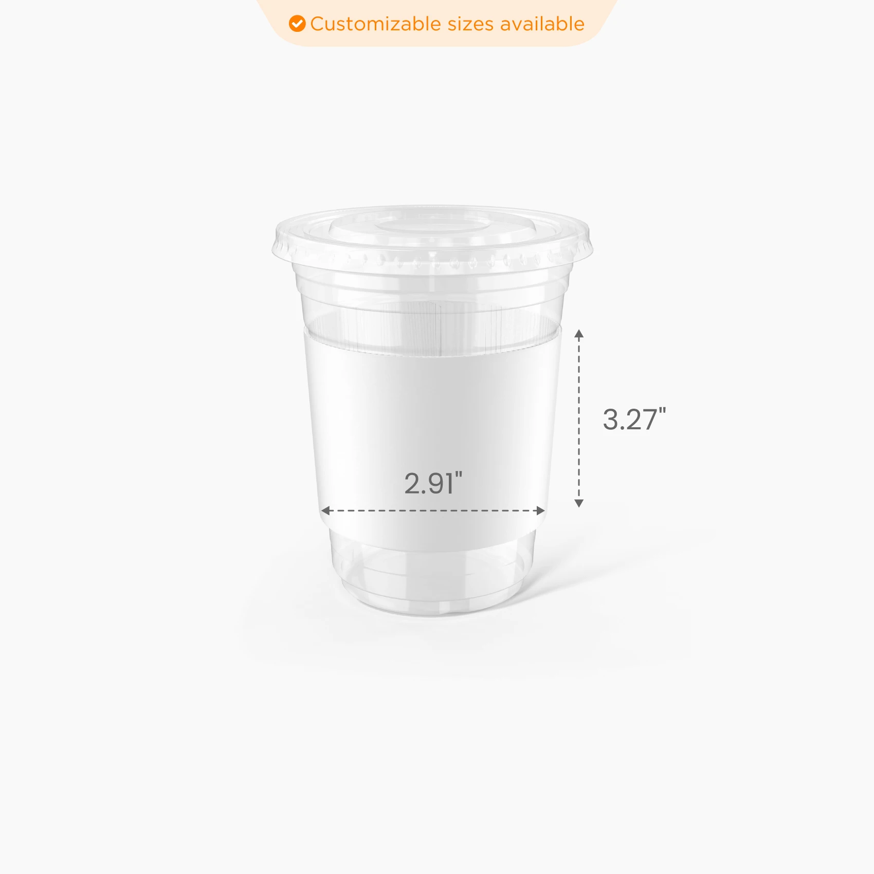 Corrugated Cup Sleeve Size