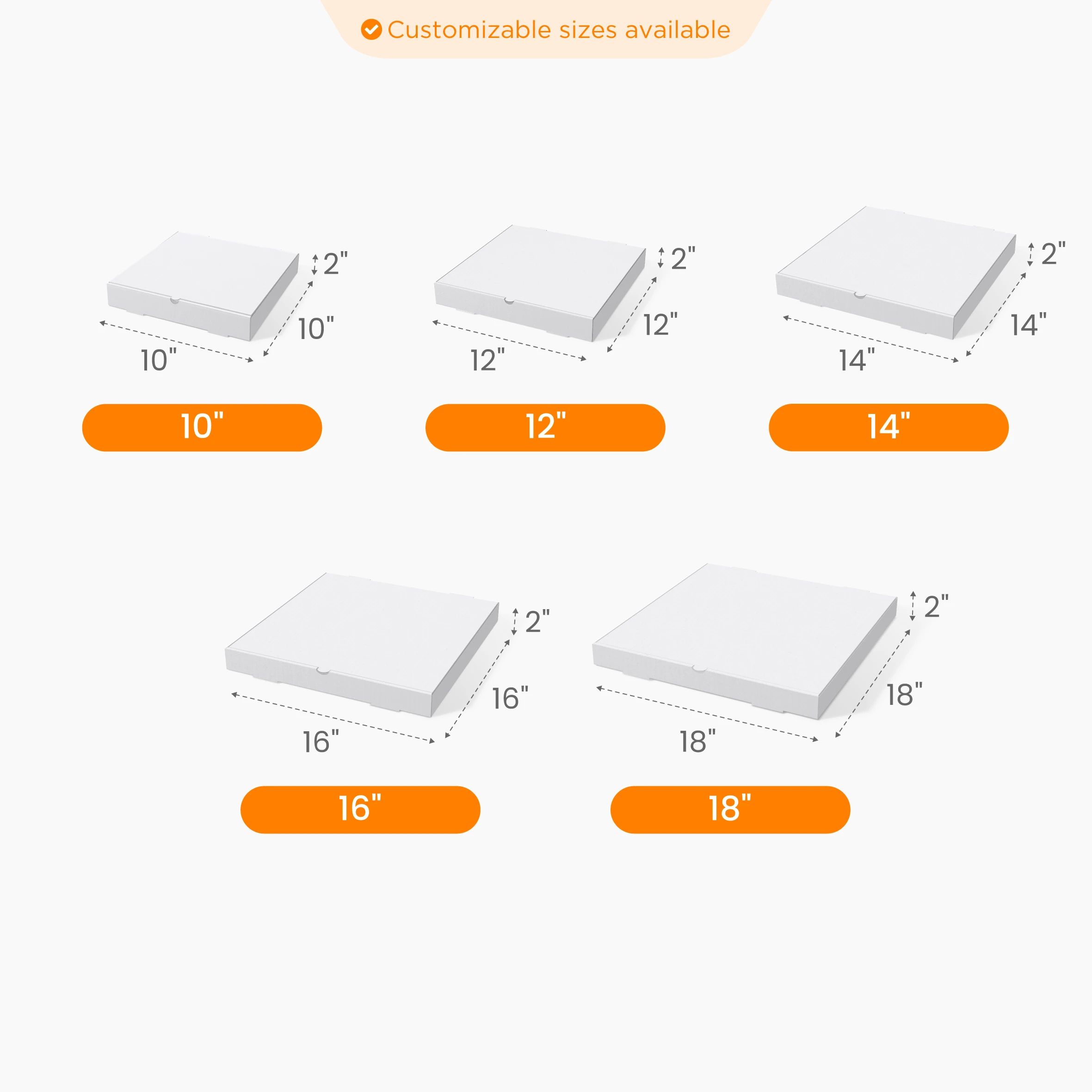 Pizza Box Size