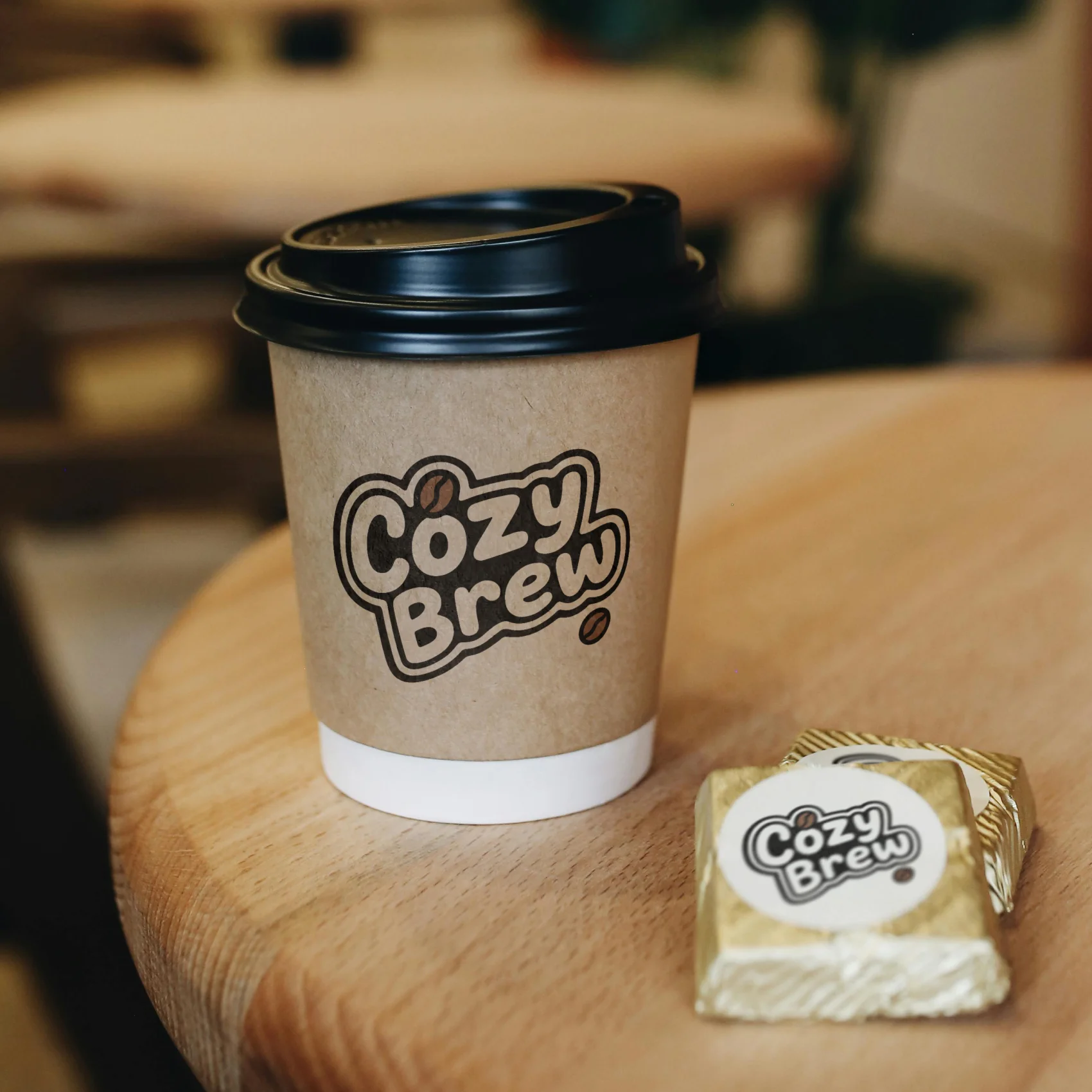 Wholesale Double-Wall Kraft Paper Hot Cup