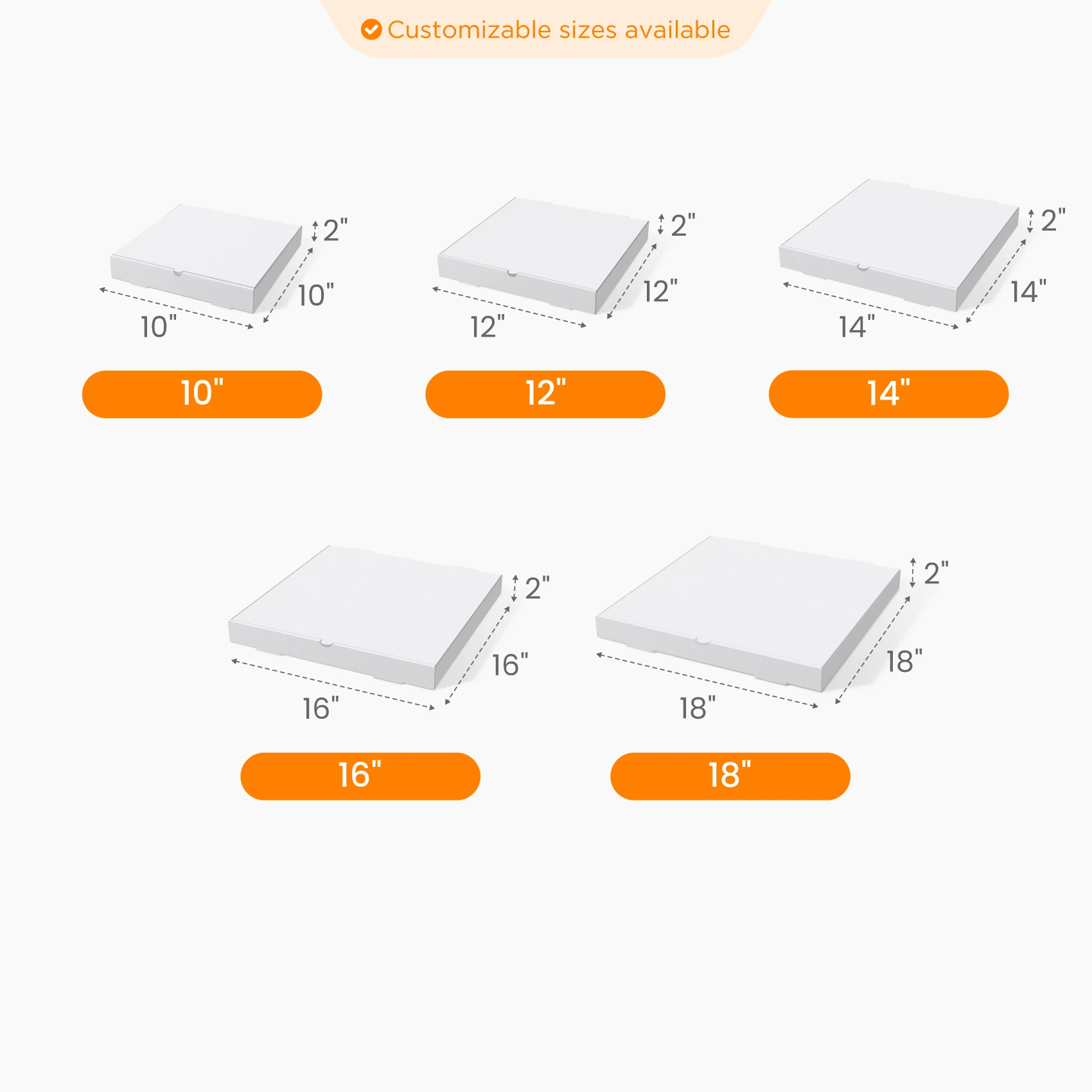 Pizza Box Size