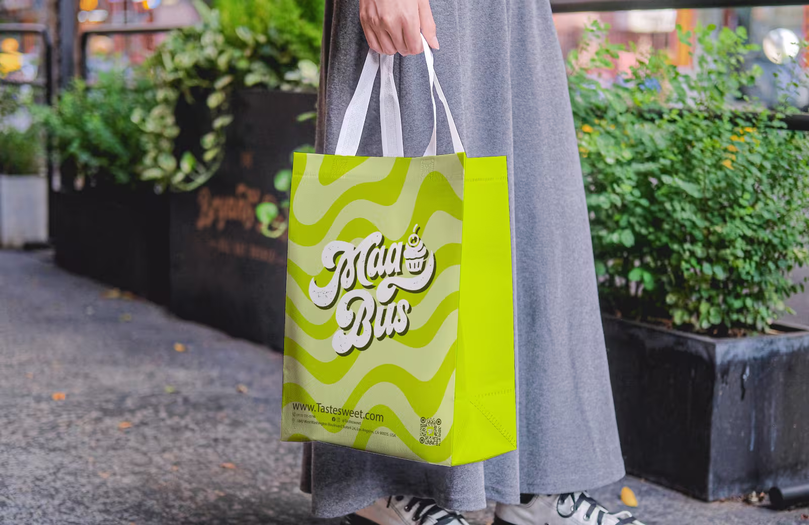 Wholesale Custom Reusable Takeout Bag